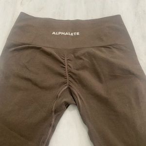 Alphalete amplify mocha leggings